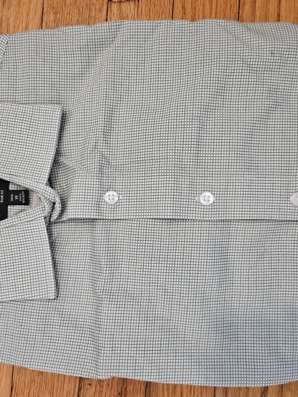 Bonobos Light Green Micro-Check Button Down Shirt